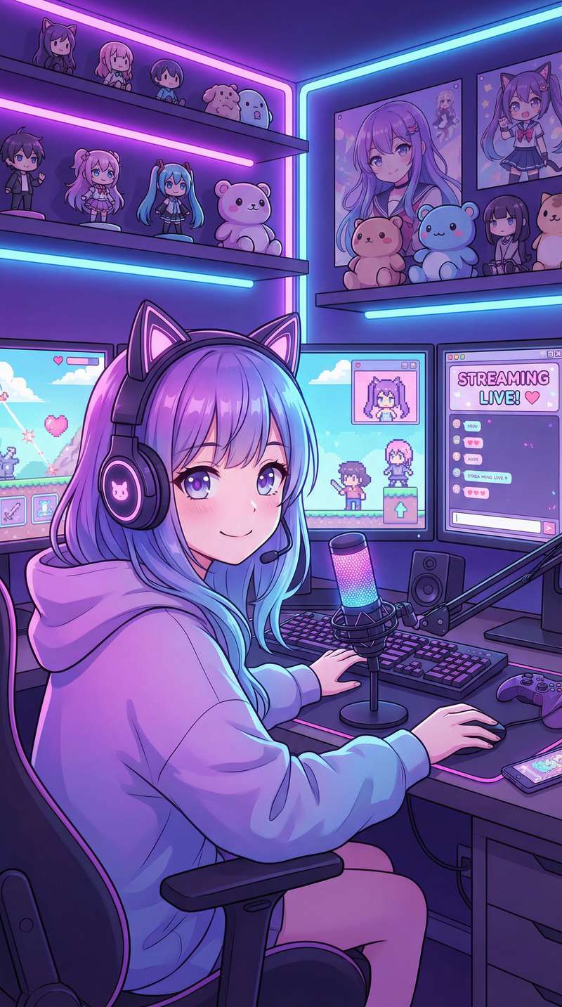 户外露出游戏直播视频